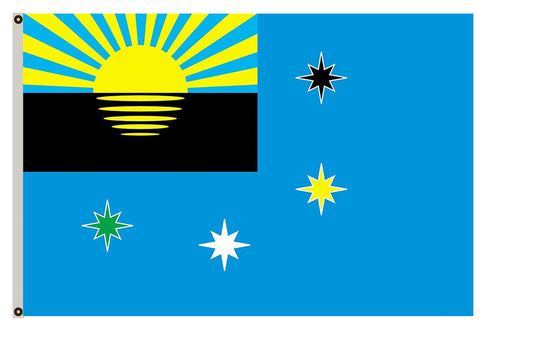 Fyon City Makiivka of Donetsk Oblast, Ukraine Flag Indoor and outdoor banner
