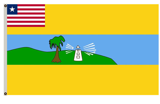 Fyon Liberian County of Maryland Flag Indoor and outdoor banner