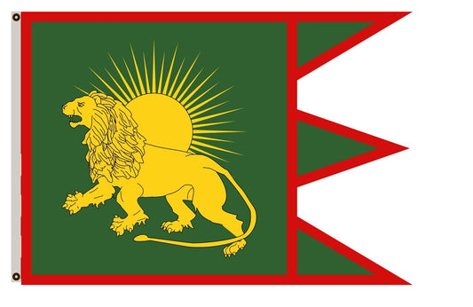 Fyon Sketch of a possible of the Mughal Empire Flag Indoor and outdoor banner