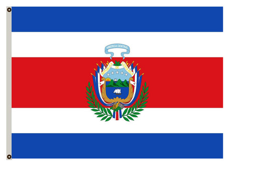 Fyon Costa Rica since 1848 Flag Indoor and outdoor banner