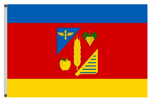 Fyon Yarkopolenskoe rural settlement, Crimea, Russia Flag Indoor and outdoor banner