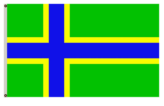 Fyon Vepsians Veps people Flag Indoor and outdoor banner