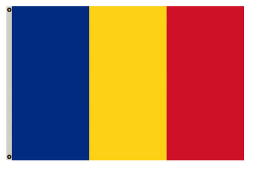 Fyon Romania Flag Indoor and outdoor banner
