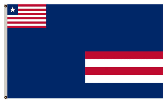 Fyon Liberian County of Grand Bassa Flag Indoor and outdoor banner