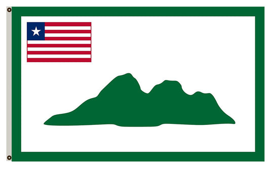 Fyon Liberian County of Grand Cape Mount Flag Indoor and outdoor banner