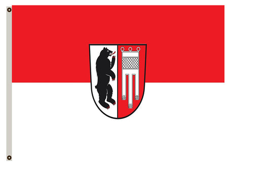 Fyon Amtzell (Württembergisches Allgäu Oberschwaben) portrait flag Indoor and outdoor banner