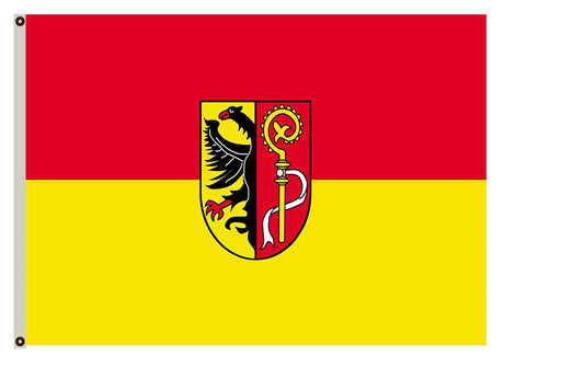Fyon Biberach (Kreis) portrait flag Indoor and outdoor banner