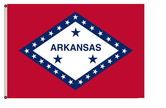 Fyon First official of the State of Arkansas Flag Indoor and outdoor banner
