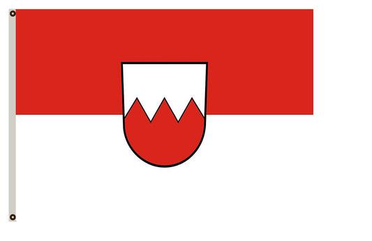 Fyon Zimmern unter der Burg (Schwäbische Alb) portrait flag Indoor and outdoor banner