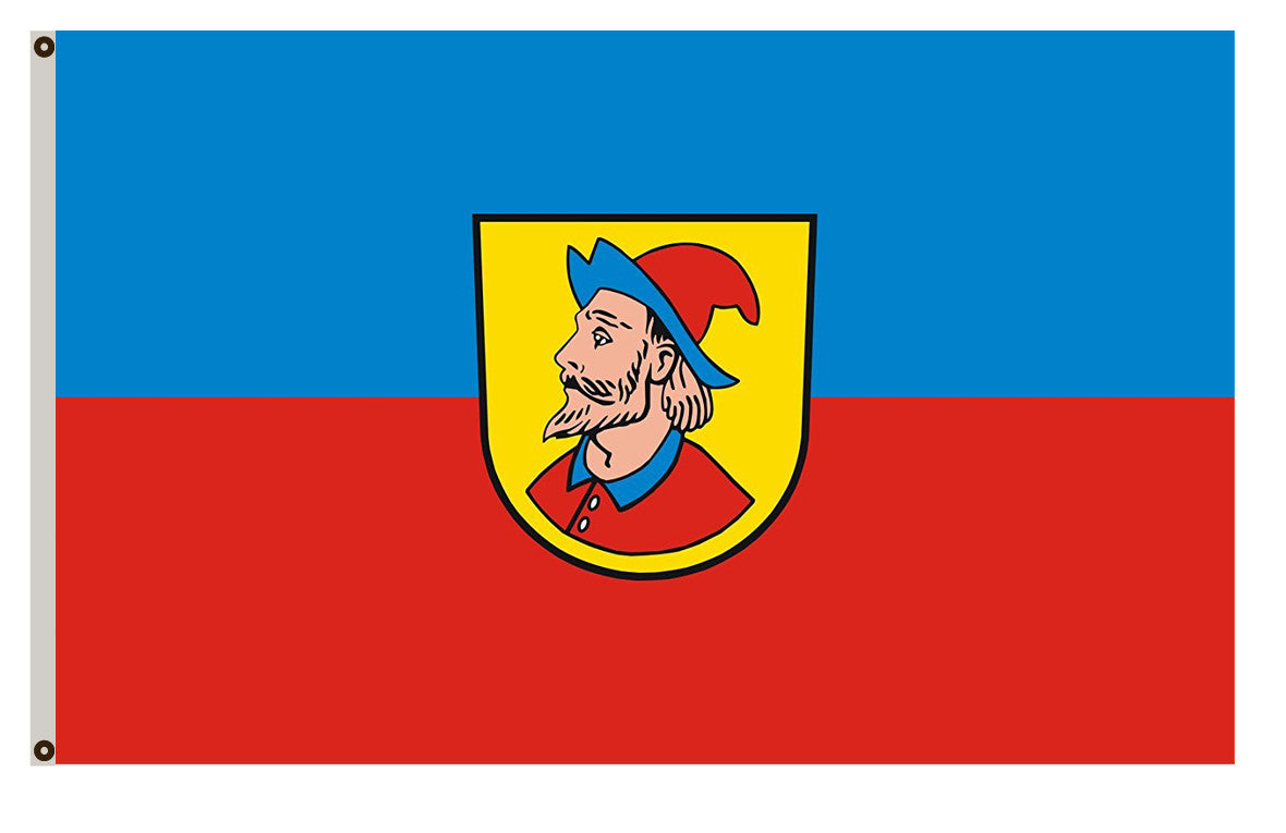 Fyon Heidenheim an der Brenz (Schwäbische Alb) portrait flag Indoor and outdoor banner