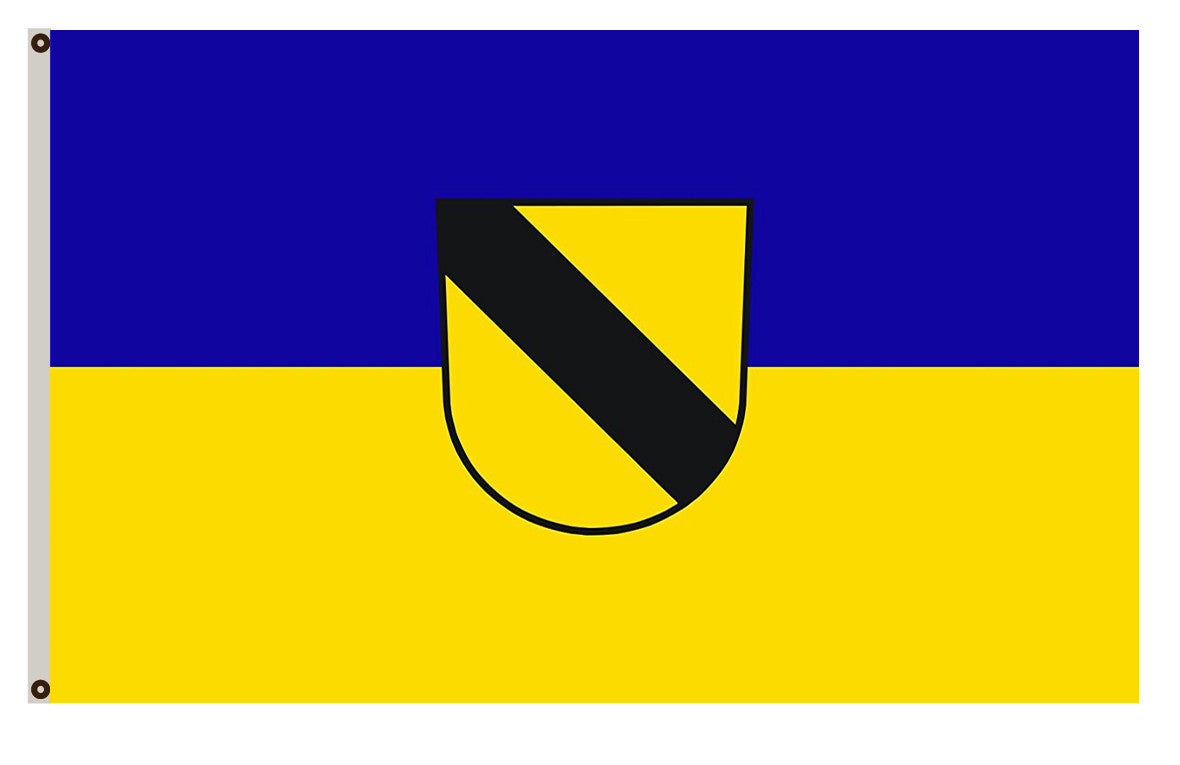 Fyon Öpfingen (Schwäbische Alb) portrait flag Indoor and outdoor banner