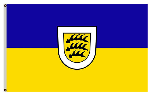 Tuttlingen (Schwäbische Alb) portrait flag Indoor and outdoor banner