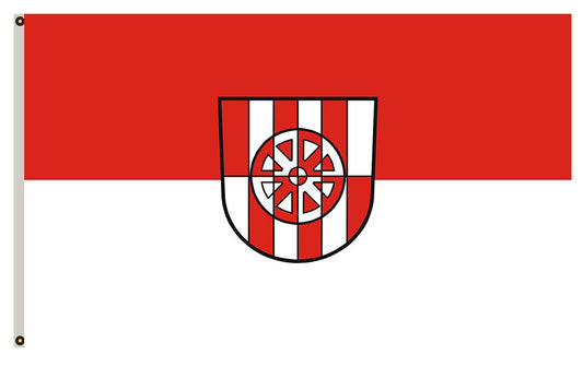 Assamstadt (Nördliches Baden-Württemberg) portrait flag Indoor and outdoor banner