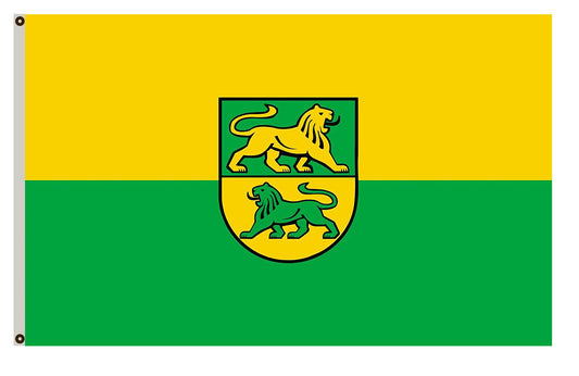 Dürmentingen (Württembergisches Allgäu Oberschwaben) portrait flag Indoor and outdoor banner