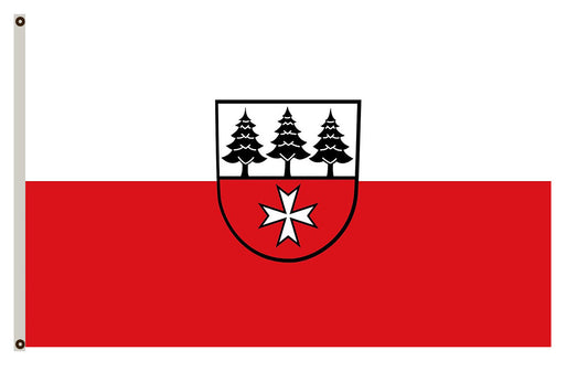 Jettingen (Region Stuttgart) portrait flag Indoor and outdoor banner