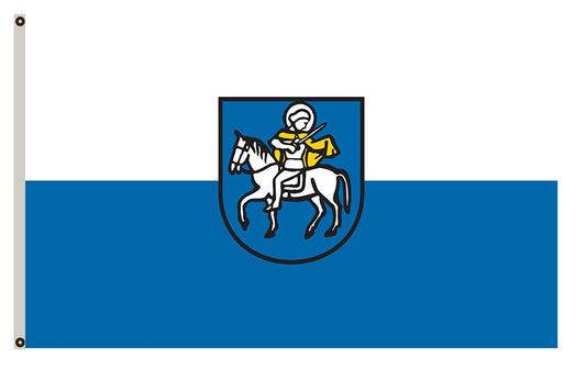 Oberteuringen (Bodensee) portrait flag Indoor and outdoor banner