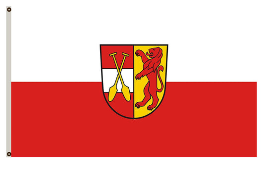 Riedlingen (Württembergisches Allgäu Oberschwaben) portrait flag  Indoor and outdoor banner