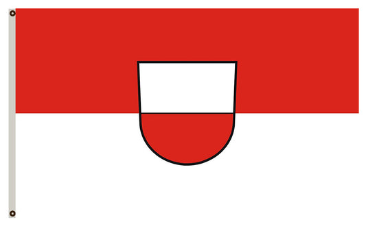 Rottenburg am Neckar (Schwäbische Alb) portrait flag Indoor and outdoor banner