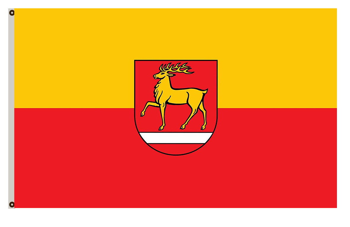 Sigmaringen (Kreis) portrait flag Indoor and outdoor banner