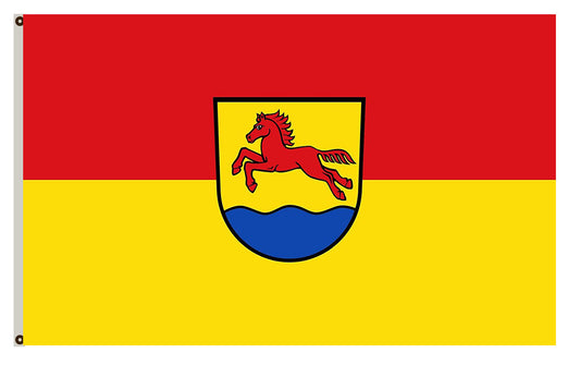 Stutensee (Nördliches Baden-Württemberg) portrait flag Indoor and outdoor banner