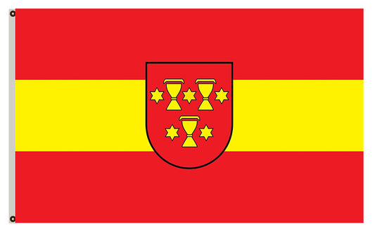 Staufen im Breisgau (Südlicher Schwarzwald) portrait flag Indoor and outdoor banner
