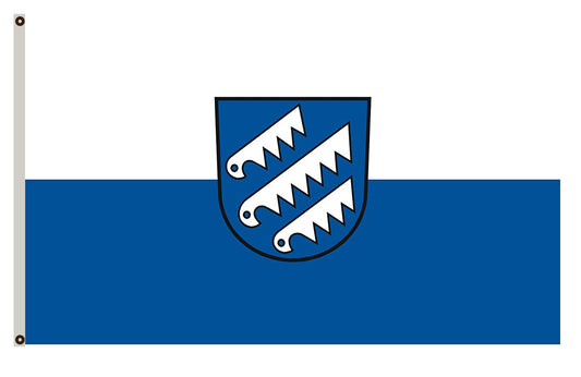 Untermarchtal (Schwäbische Alb) portrait flag Indoor and outdoor banner