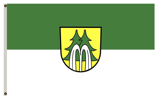 Bad Wildbad (Nördlicher Schwarzwald) landscape flag Indoor and outdoor banner