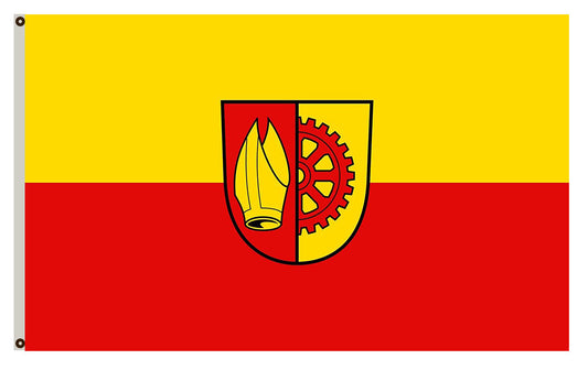 Bisingen (Schwäbische Alb) landscape flag Indoor and outdoor banner