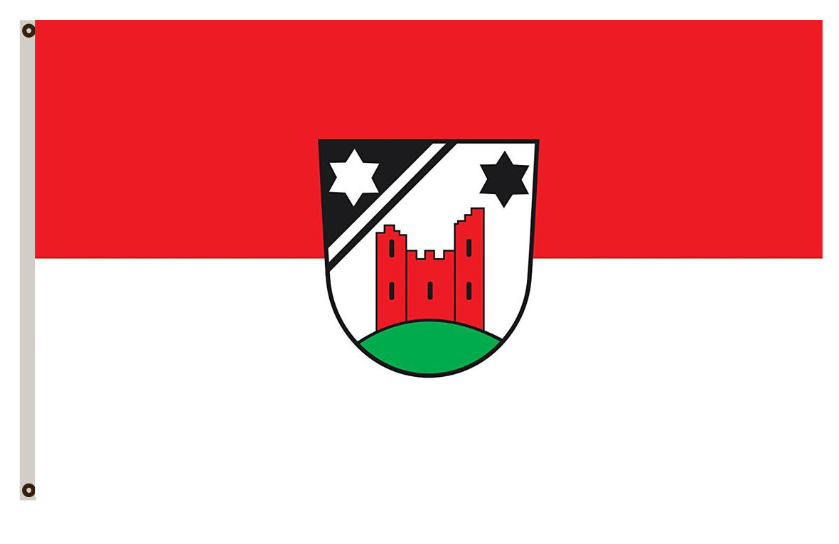 Herdwangen-Schönach (Württembergisches Allgäu Oberschwaben) landscape flag Indoor and outdoor banner