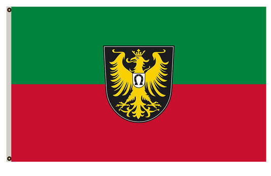 Isny im Allgäu (Württembergisches Allgäu Oberschwaben) landscape flag Indoor and outdoor banner