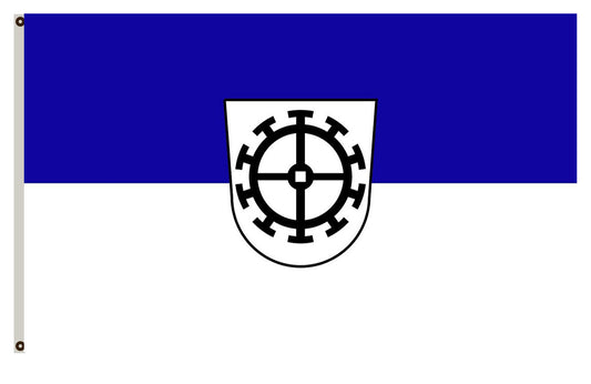 Mühlheim an der Donau (Schwäbische Alb) landscape flag Indoor and outdoor banner