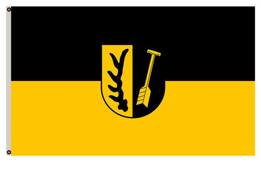 Oberriexingen (Region Stuttgart) landscape flag Indoor and outdoor banner