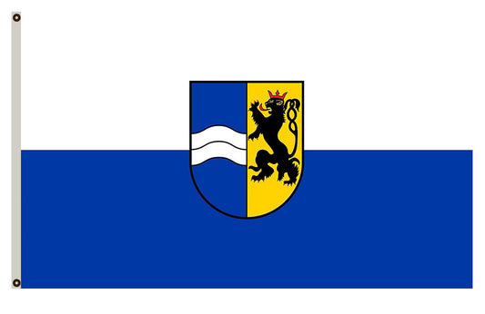 Rhein-Neckar-Kreis (Kreis) landscape flag Indoor and outdoor banner