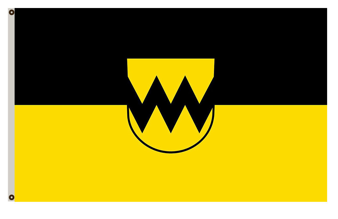 Schwenningen (Schwäbische Alb) landscape flag Indoor and outdoor banner