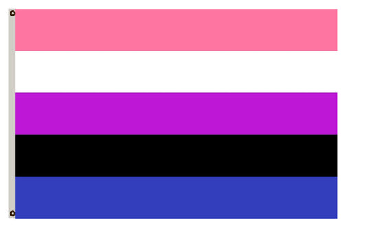 Genderfluid people Flag Indoor and outdoor banner