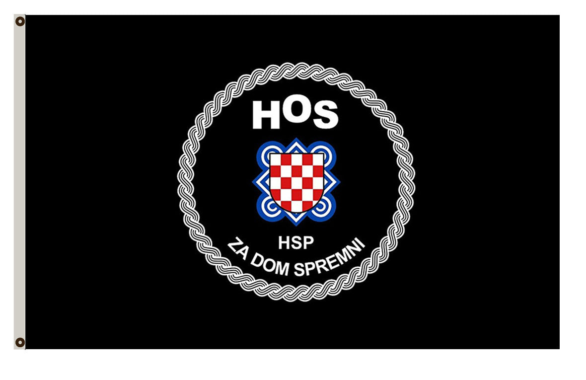 Croatian Defence Forces Flag Indoor and outdoor banner