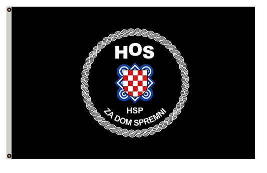 Croatian Defence Forces Flag Indoor and outdoor banner