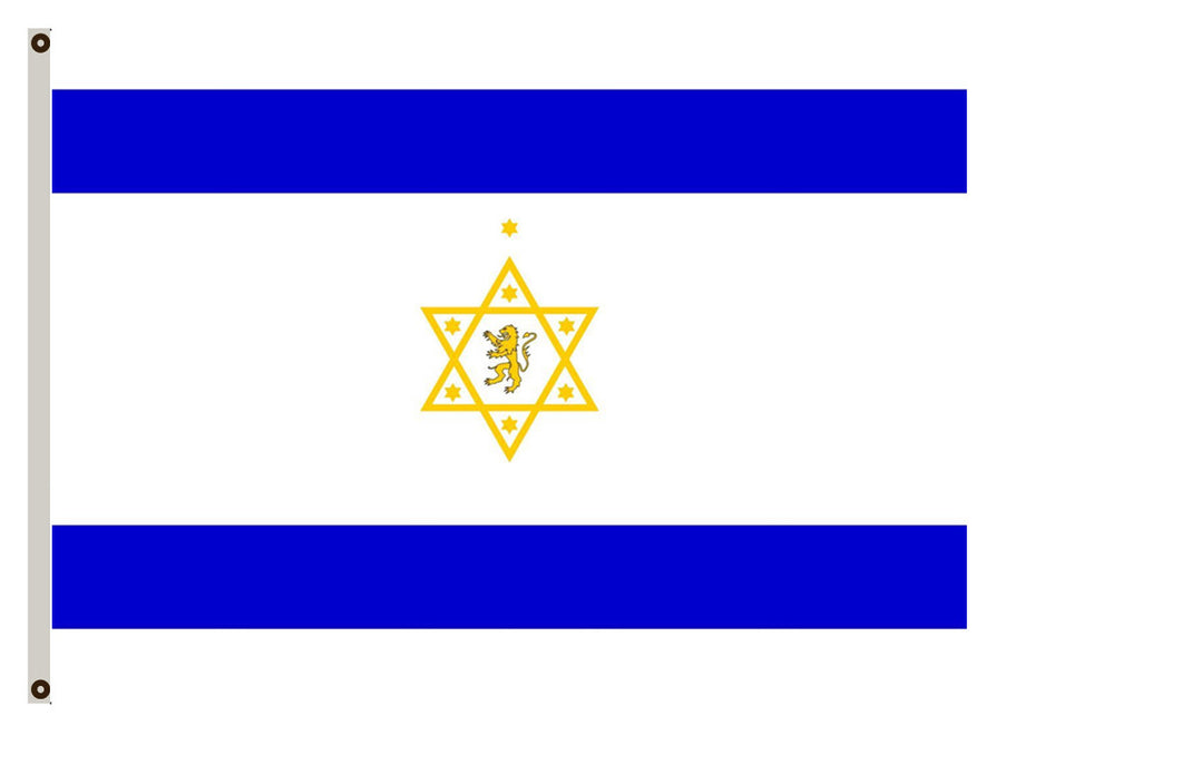 Used in the First Zionist Congress landscape flag Indoor and outdoor banner