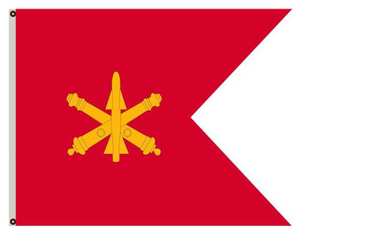 Artillery Guidon Flag Indoor and outdoor banner
