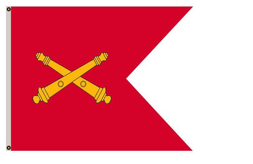 Field Artillery Guidon Flag Indoor and outdoor banner