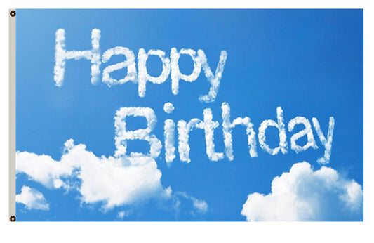 Happy Birthday  Flag Party Flag Indoor and outdoor banner