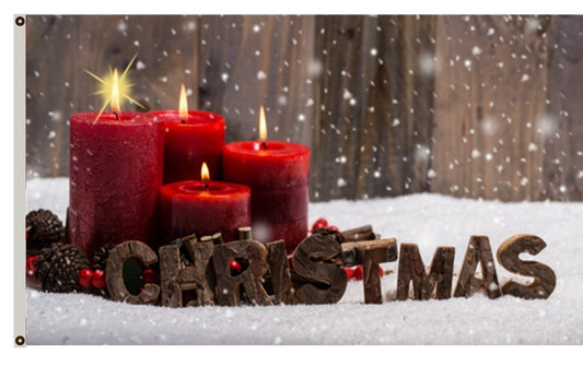 Merry Christmas  Flag Indoor and outdoor banner