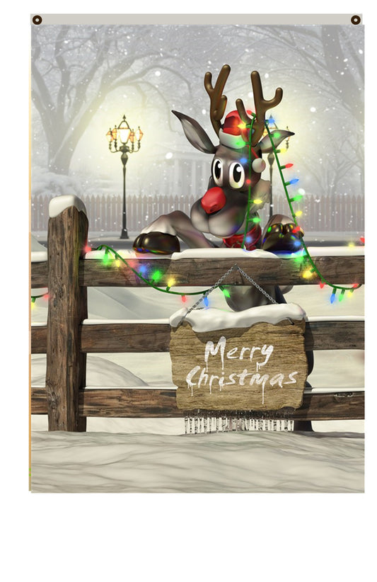 Merry Christmas Flag Indoor and outdoor banner