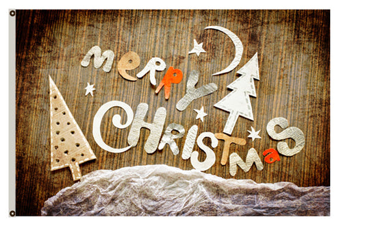 Merry Christmas  Flag Indoor and outdoor banner