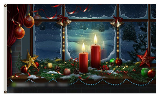 Merry Christmas  Flag Indoor and outdoor banner