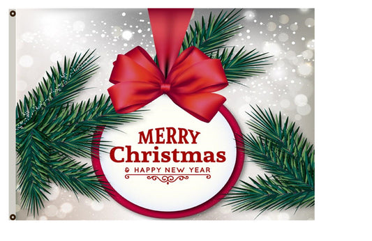 Merry Christmas Flag Indoor and outdoor banner