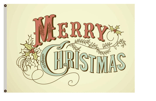 Merry Christmas  Flag Indoor and outdoor banner