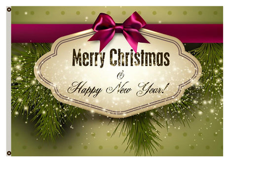 Merry Christmas  Flag Indoor and outdoor banner