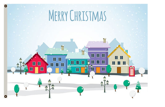 Merry Christmas  Flag Indoor and outdoor banner
