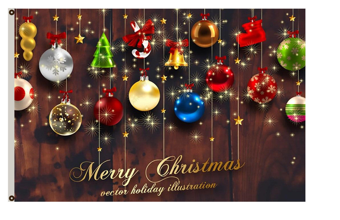 Merry Christmas  Flag Indoor and outdoor banner